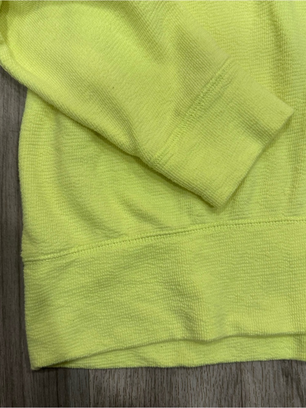 aerie Neon Lime Crewneck Sweater - Picture 3 of 4
